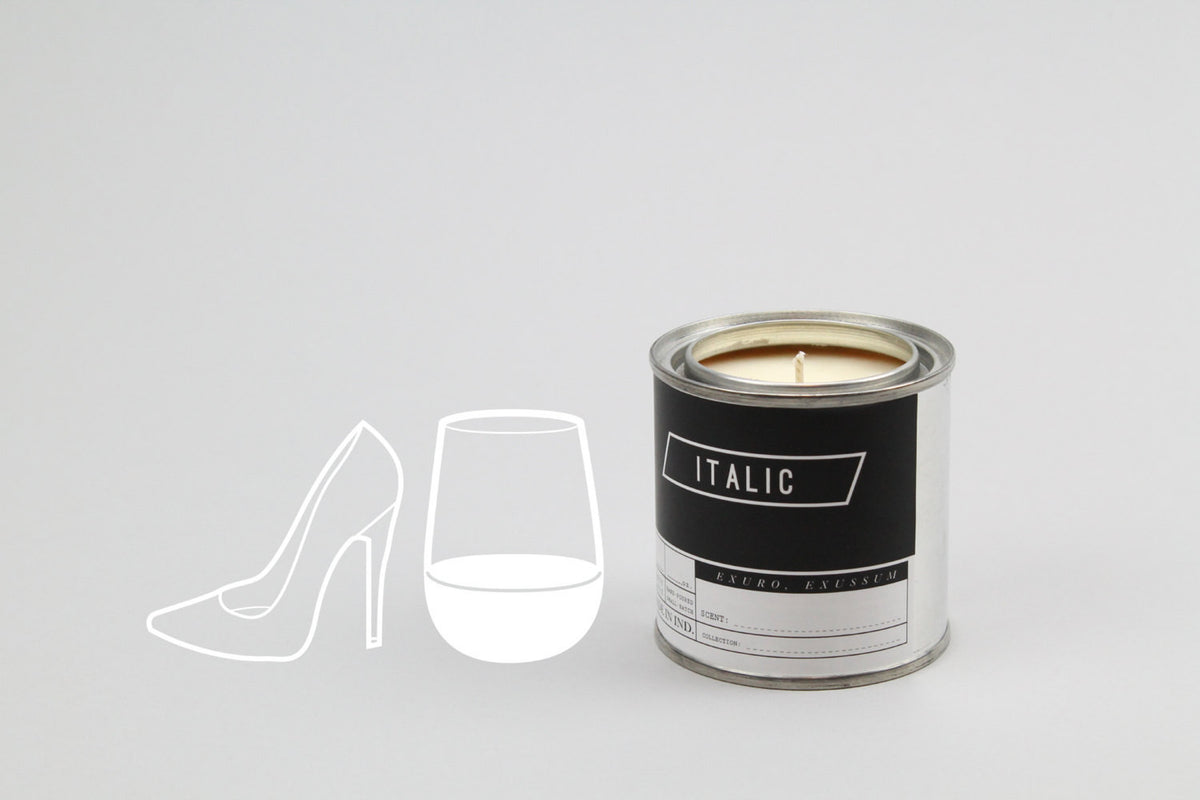 Update 20 // One Night Stand - Half Pint (8oz) Scented Soy Candle in Paint Can (Pheromones, Bergamot, Woodsmoke, Dash of Cabernet)
