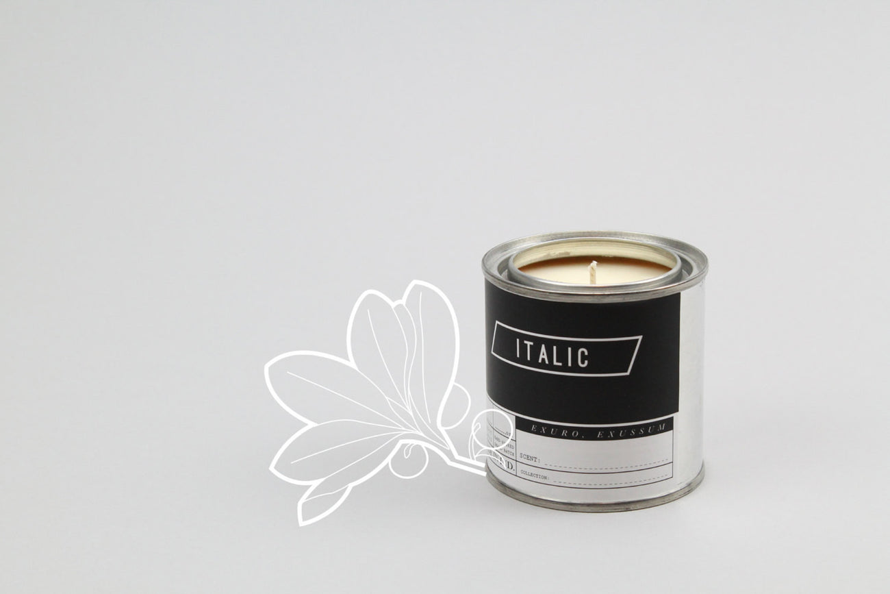 04 // Wintergreen - Half Pint (8oz) Scented Soy Candle in Paint Can