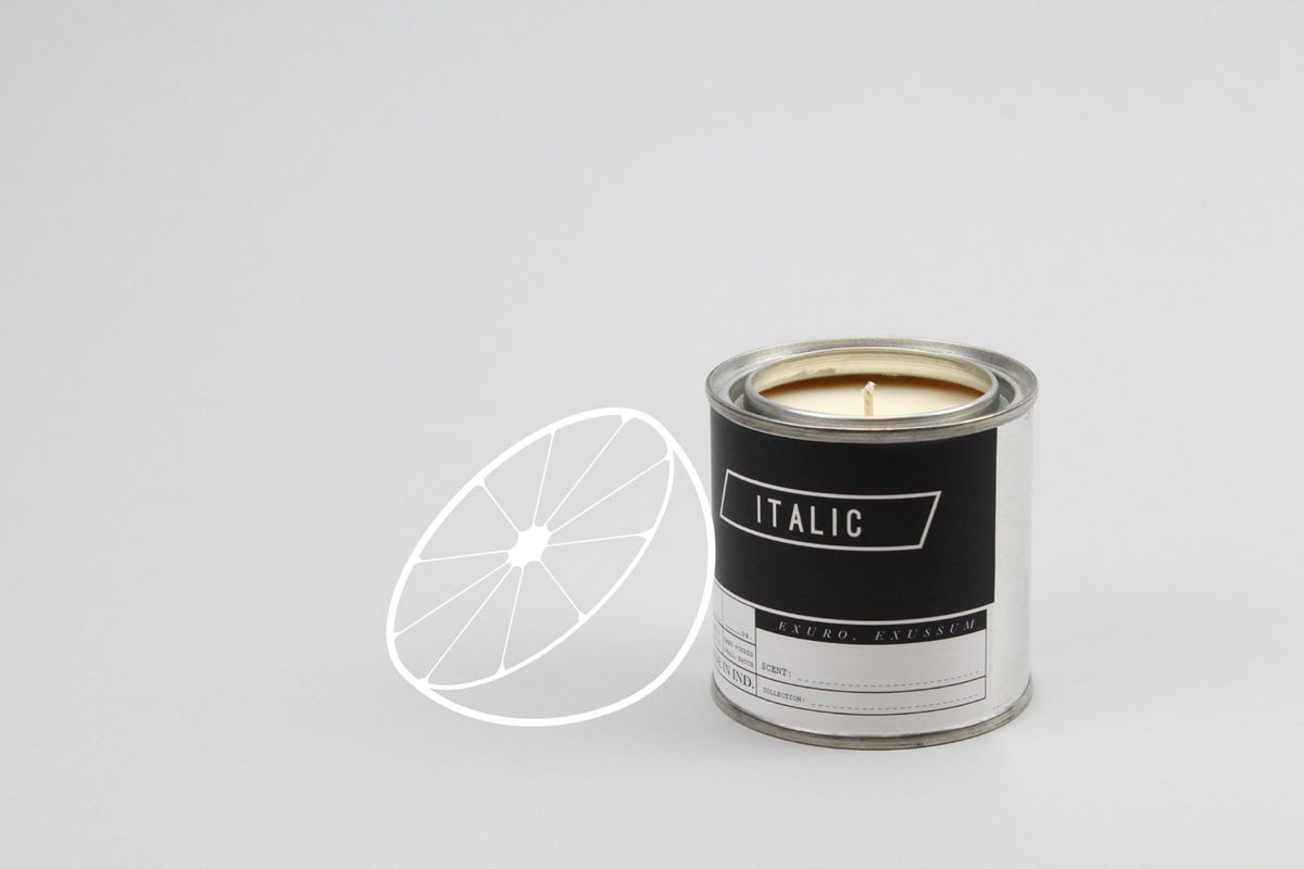02 // Grapefruit - Half Pint (8oz) Scented Soy Candle in Paint Can