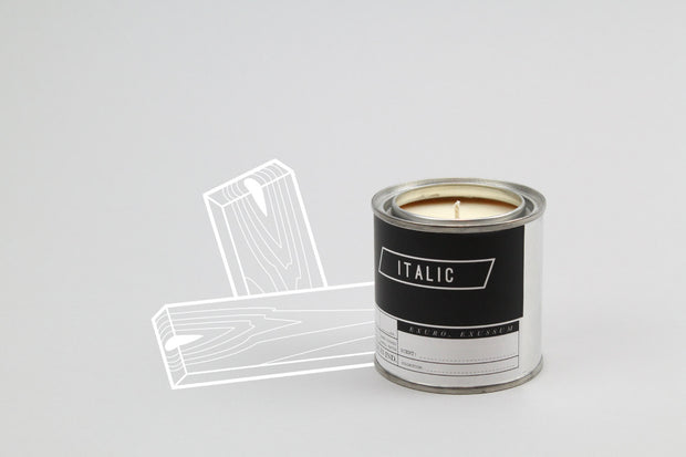01 // Cedar - Half Pint (8oz) Scented Soy Candle in Paint Can