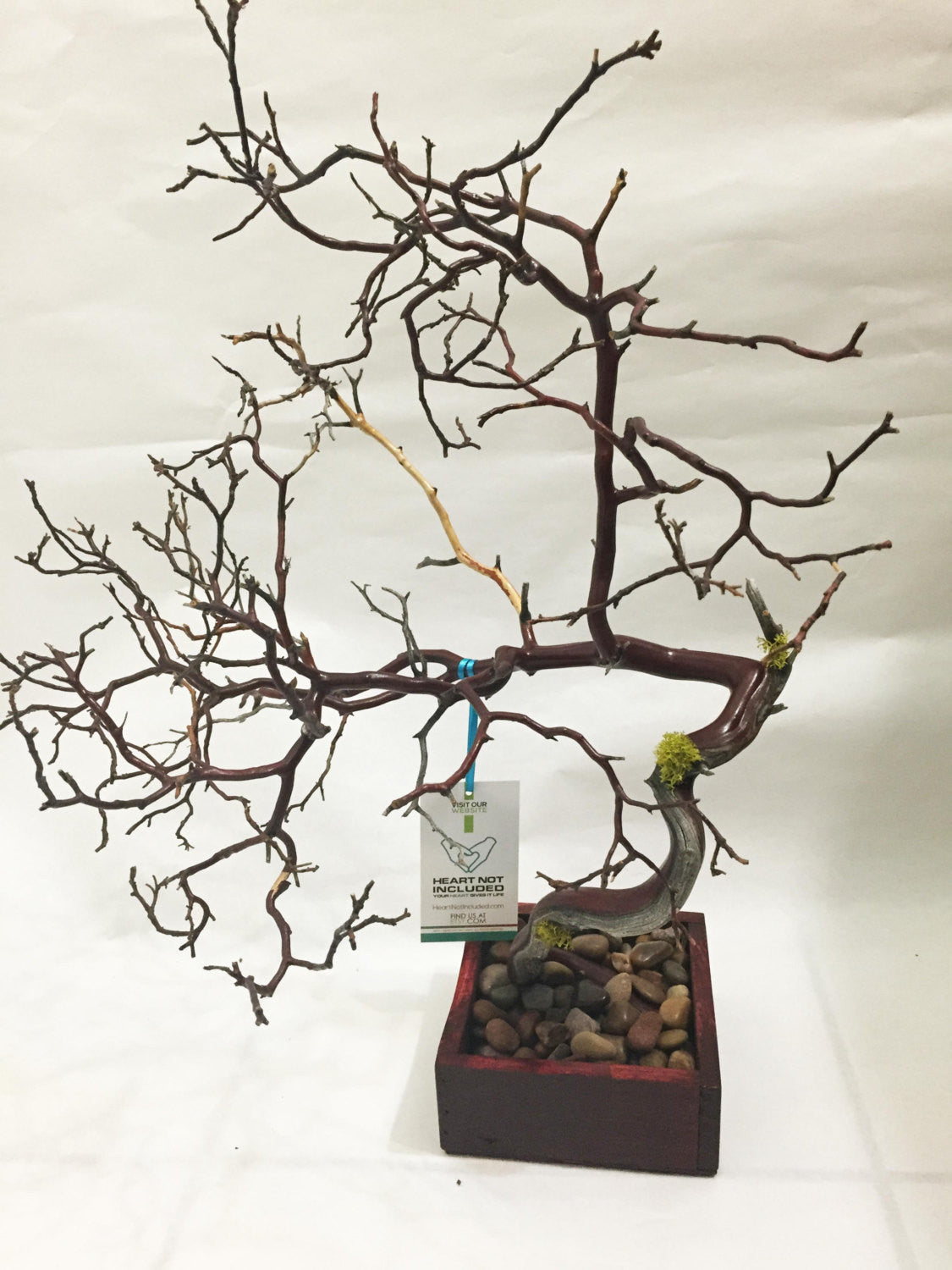 Update 19" Red Jewelry Tree Accessory holder / Jewelry Organizer
