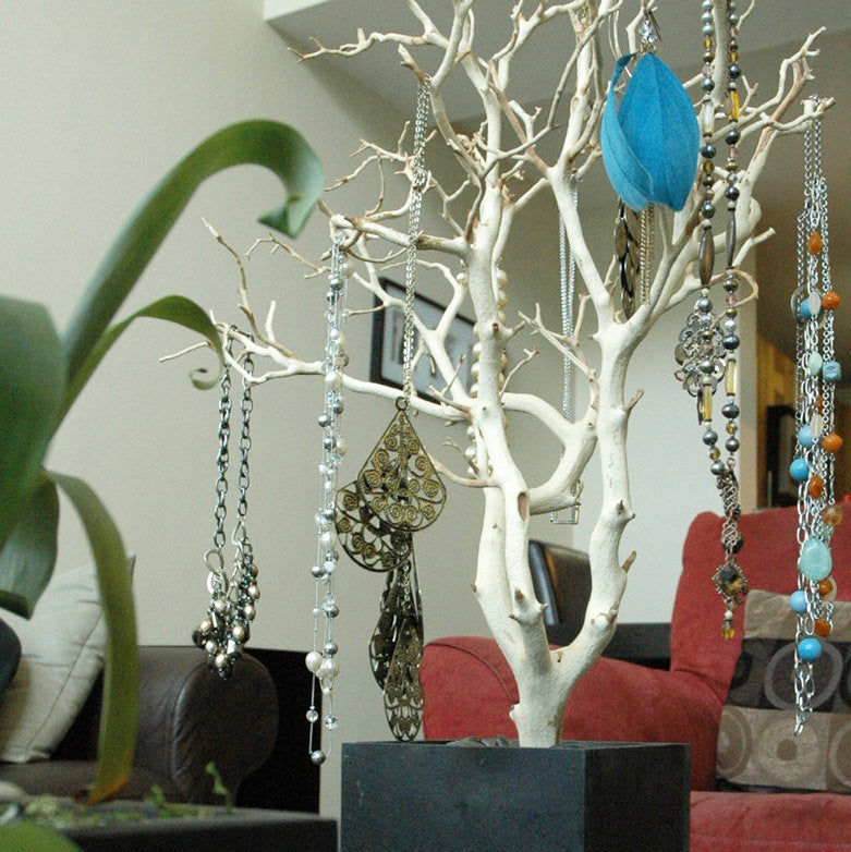 Update 24" Natural Jewelry Tree / Jewelry Organizer