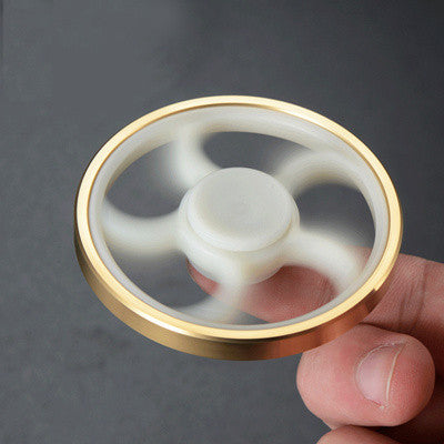Round Hand Spinner Anti Stress Fidget Toys Fingertip Gyro Decompression Fidget Spinner Cool Gifts Fast Shipping